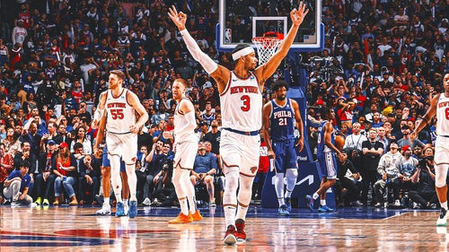 NEW YORK KNICKS Trending Image: New York Knicks advance to Eastern Conference semis with a 118-115 Game 6 win over the 76ers